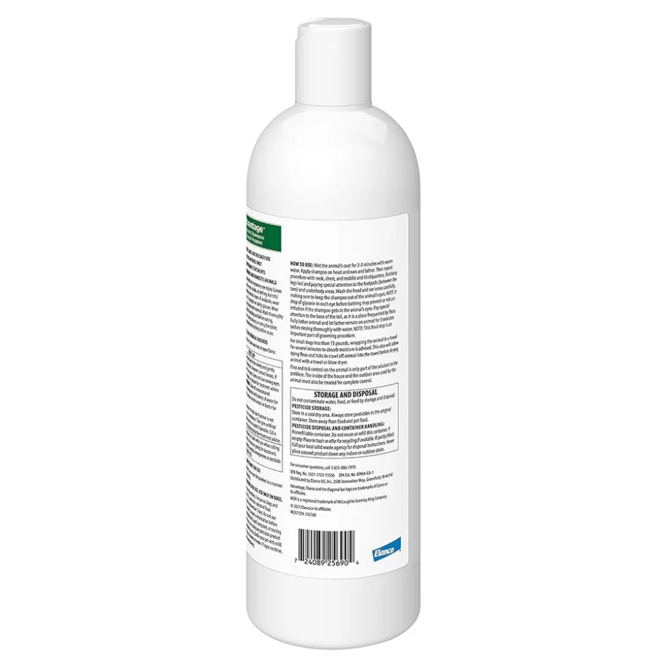 Elanco Advantage Flea & Tick Shampoo for Dogs & Puppies 24-oz