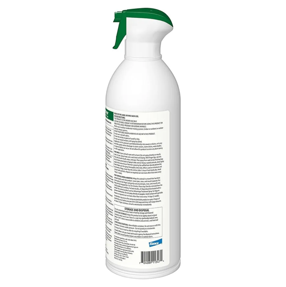 Elanco Advantage Flea & Tick Treatment Spray for Dogs 15-oz