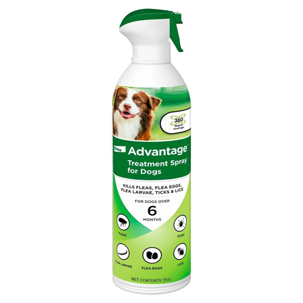 Elanco Advantage Flea & Tick Treatment Spray for Dogs 15-oz