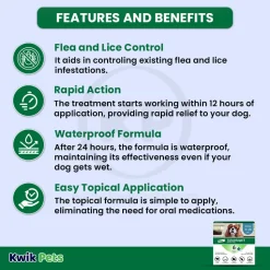 Elanco Advantage II 6-Month Supply Topical Flea Treatment & Prevention for Medium Dogs 11-20 lbs