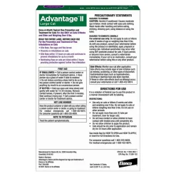 Elanco Advantage II 6-Month Supply Topical Flea Treatment & Prevention for Large Cats Over 9 lbs