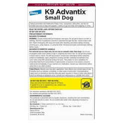 Elanco K9 Advantix 2-Month Supply Topical Flea & Tick Treatment & Prevention for Small Dogs 4-10 lbs