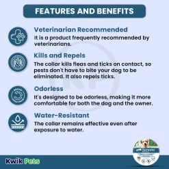 Elanco Seresto Flea & Tick Treatment & Prevention Collar for Small Dogs Under 18 lbs