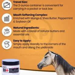 Equine Healthcare International The Original Bit Butter Travel Size Mouth Softening Complex