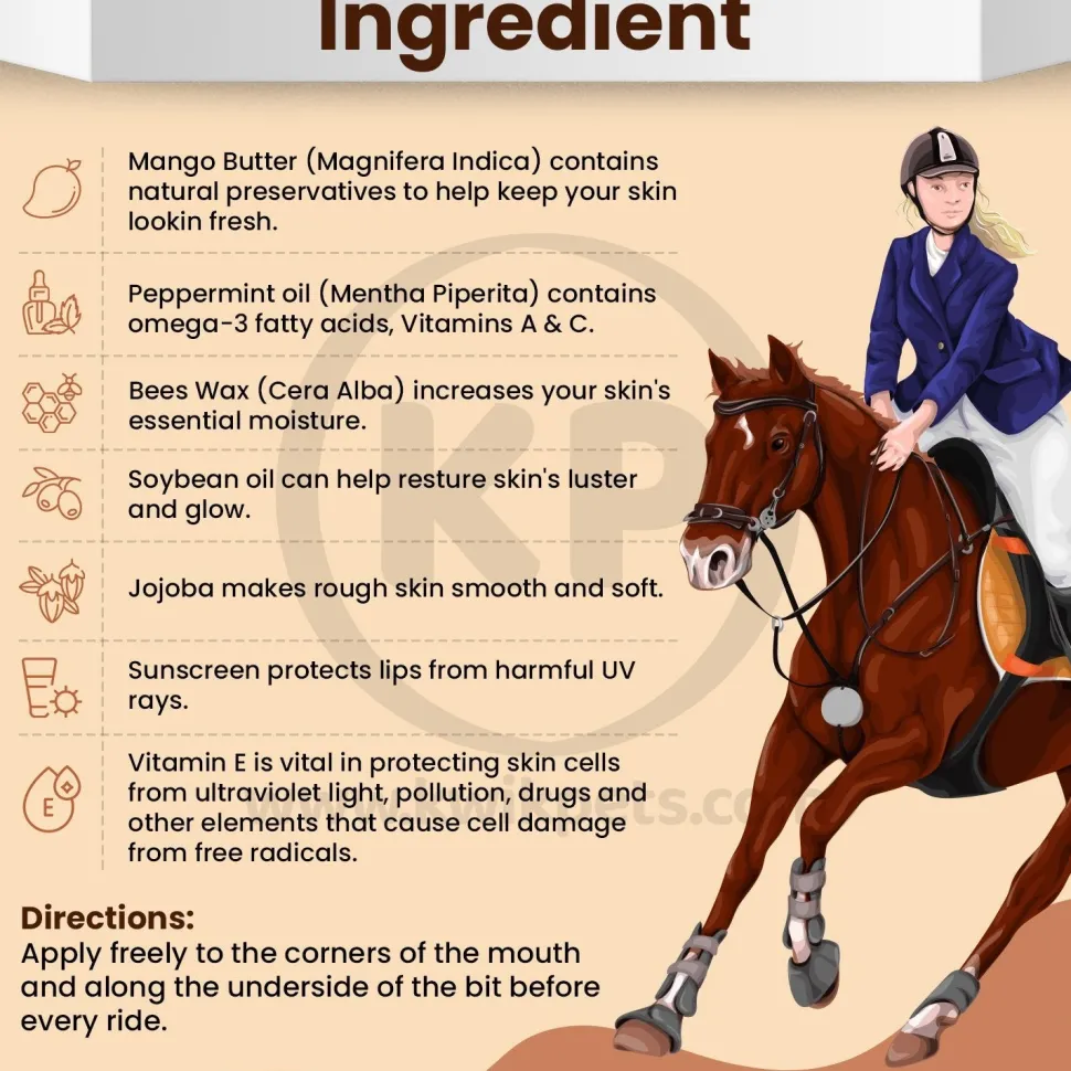 Equine Healthcare International The Original Bit Butter Mouth Softening Complex 4-oz
