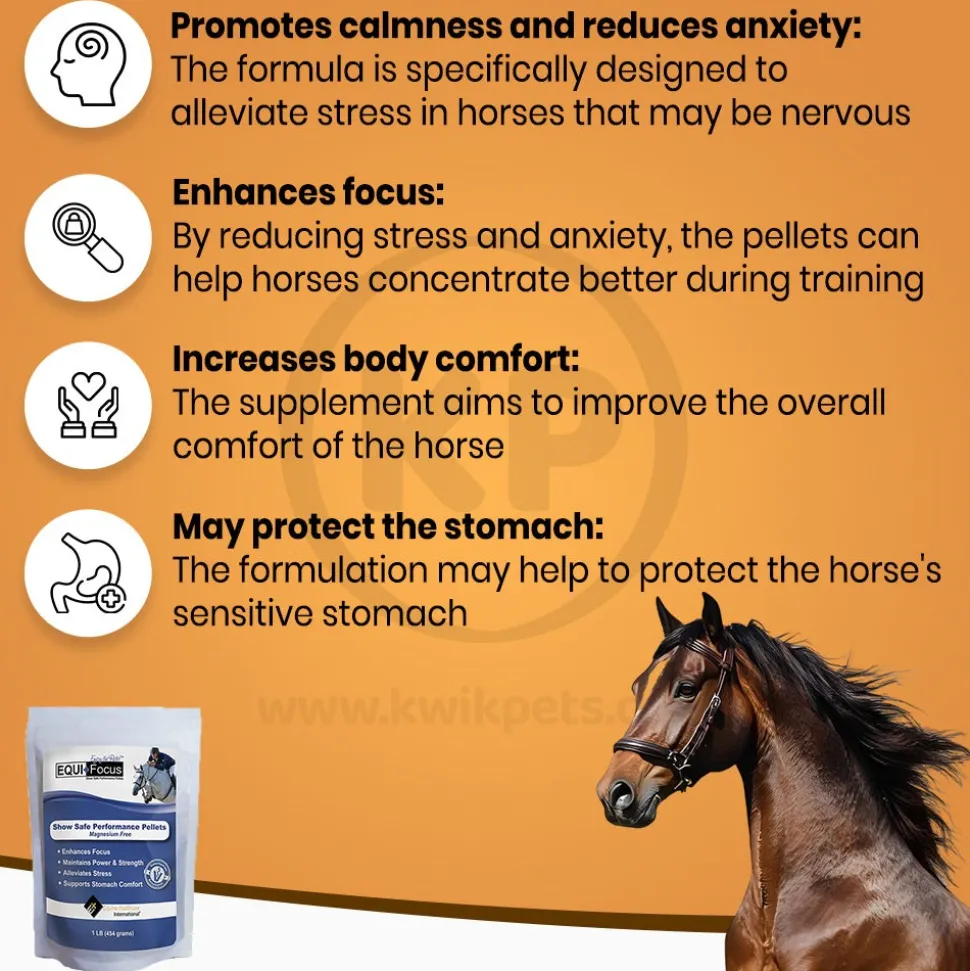 Equine Healthcare International Equi + Calm Pellets 1-lb
