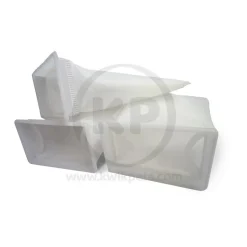 Eshopps 300‑Micron Rectangular Filter Sock for Aquarium 7-in 3 Count