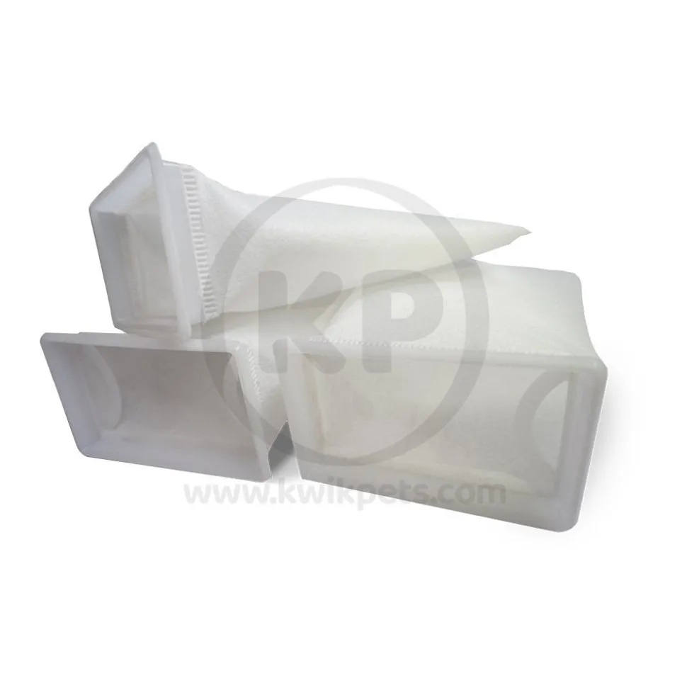 Eshopps 300‑Micron Rectangular Filter Sock for Aquarium 7-in 3 Count