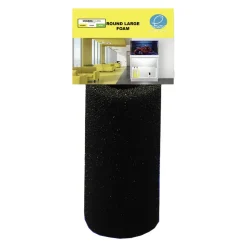 Eshopps Replacement Round Foam Filter Media for Aquarium Black Large