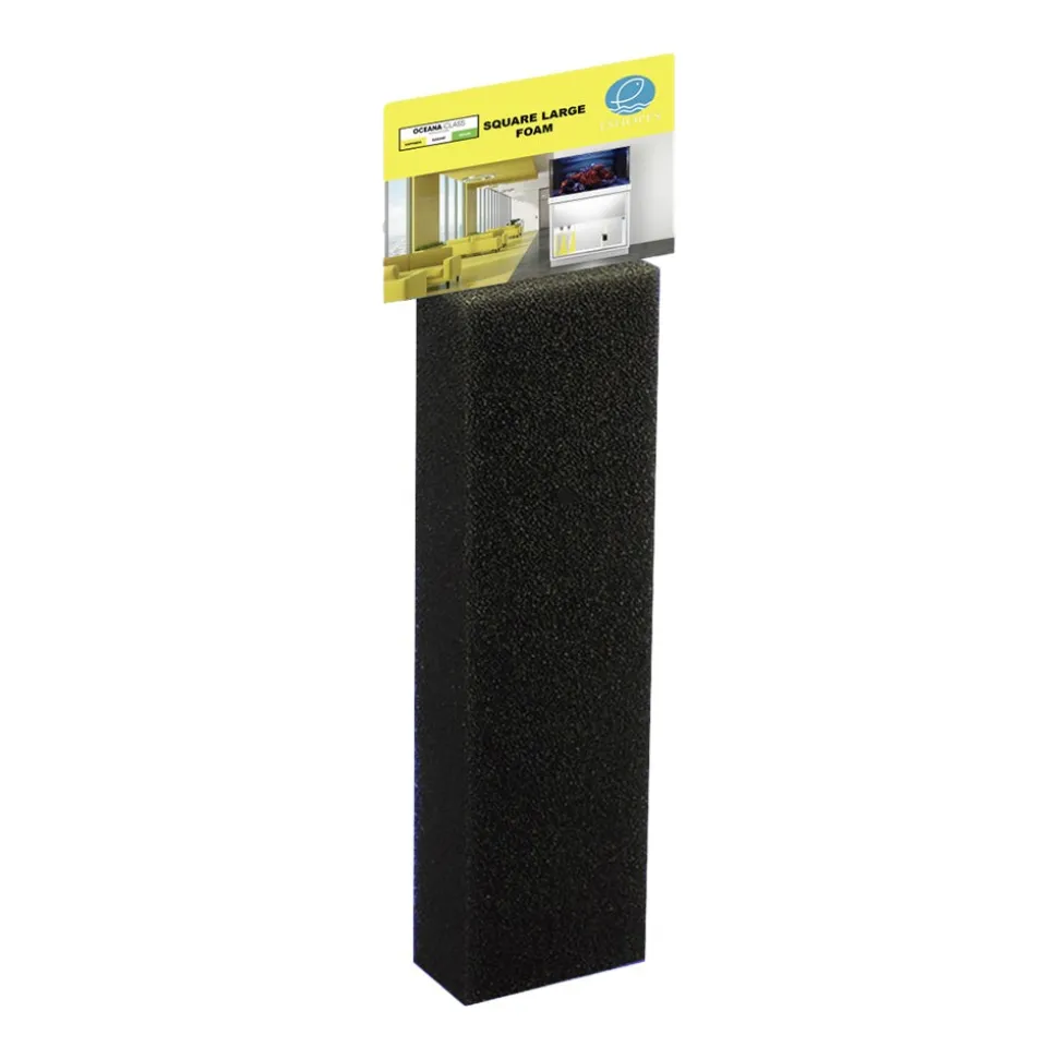 Eshopps Replacement Square Foam Filter Media for Aquarium Black large