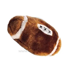 Ethical Pet Plush Dog Toy Football 4.5-in