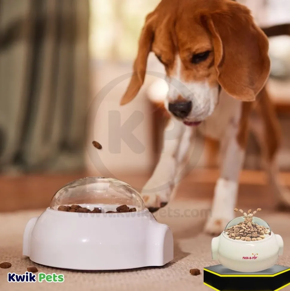 Ethical Pet Push-N-Pop Dog Food & Treat Dispenser