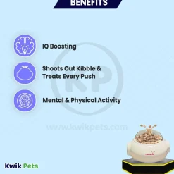 Ethical Pet Push-N-Pop Dog Food & Treat Dispenser