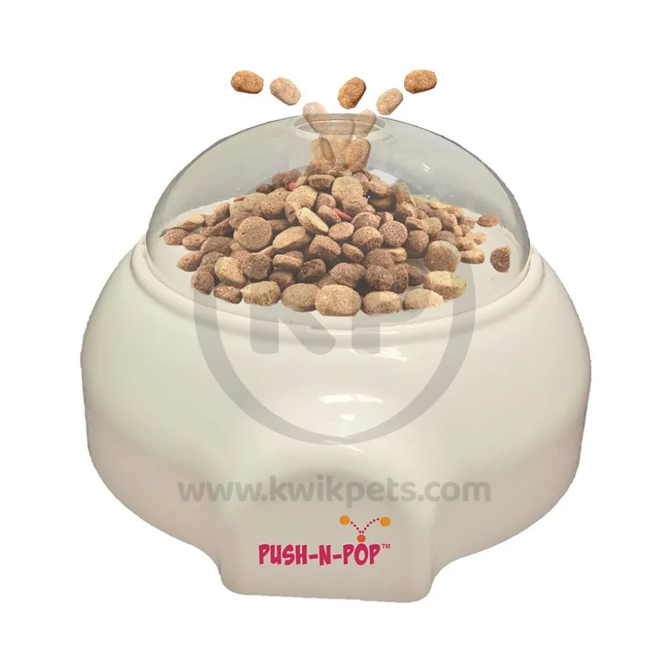 Ethical Pet Push-N-Pop Dog Food & Treat Dispenser