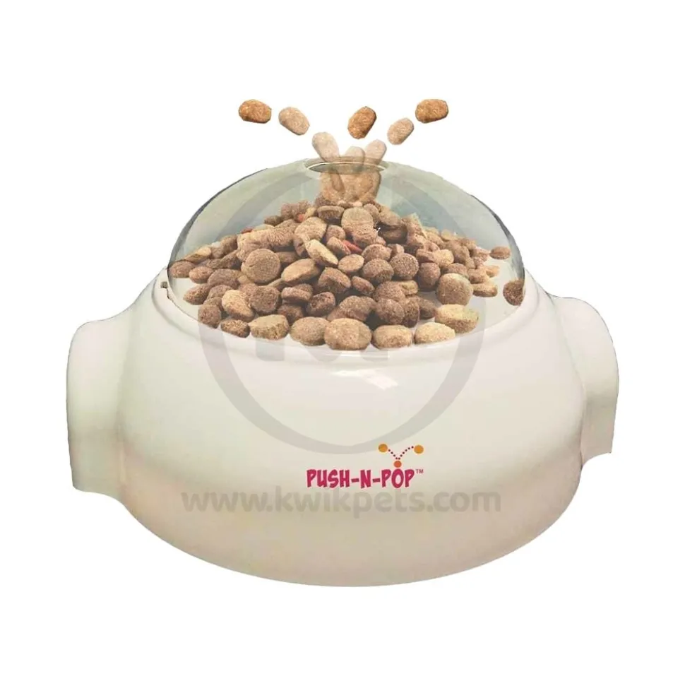 Ethical Pet Push-N-Pop Dog Food & Treat Dispenser