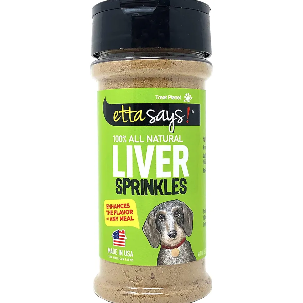 Etta Says! Liver Sprinkles 100% All Natural Dog Food Topper 3.0-oz