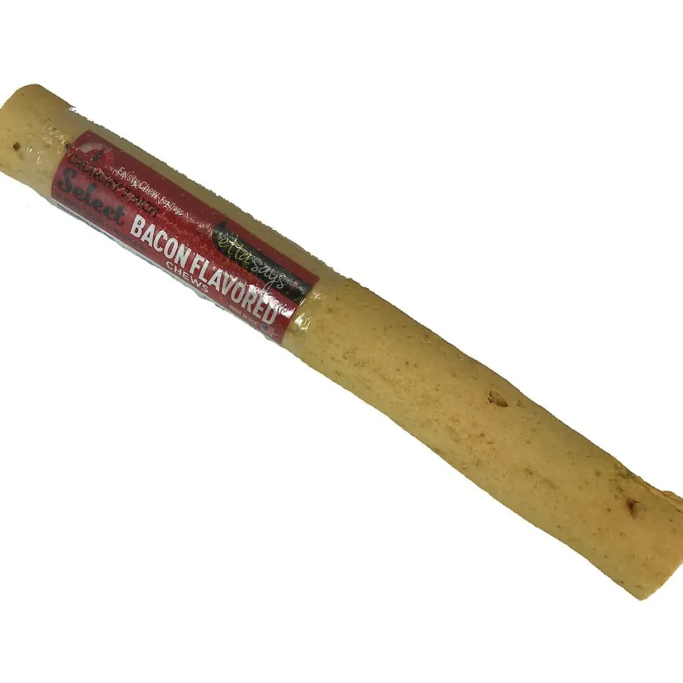 Etta Says! Select Crunchy Bacon Chews Dog Treat 7-in