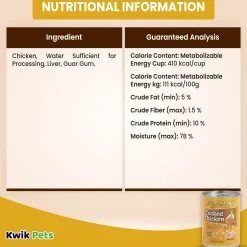 Evanger's Heritage Classic Grain-Free Wet Dog Food Cooked Chicken 12.5-oz