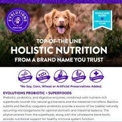 Evolutions by NaturVet Probiotic Plus Superfoods Digestive Support Soft Chews for Dogs 90 Count 6.9-oz