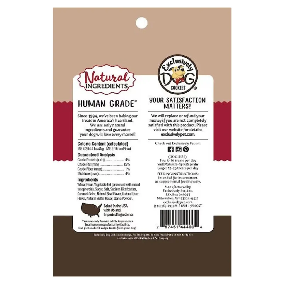 Exclusively Pet Best Buddy Bits Training Dog Treats Beef & Liver 5.5-oz