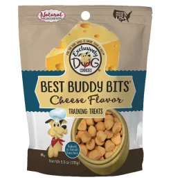 Exclusively Pet Best Buddy Bits Training Dog Treats Cheese 5.5-oz