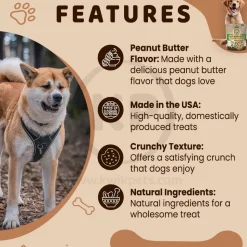 Exclusively Pet Best Buddy Bits Training Dog Treats Peanut Butter 5.5-oz