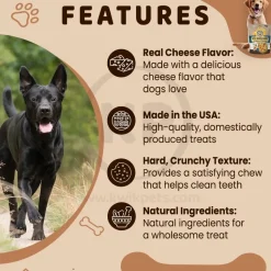 Exclusively Pet Best Buddy Bones Training Dog Treats Cheese 5.5 oz