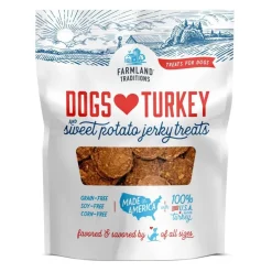 Farmland Traditions Dogs Love Turkey & Sweet Potato Dog Treats 48-oz