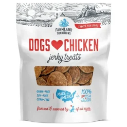 Farmland Traditions Dogs Love Chicken Jerky Dog Treats 32-oz