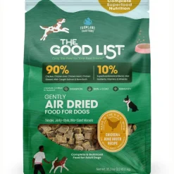 Farmland Traditions The Good List Gently Air-Dried Adult Dog Food Chicken & Bone Broth Recipe 2.2-lb