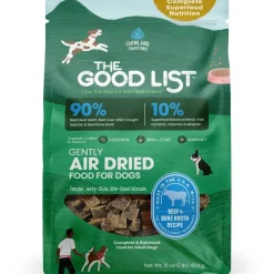 Farmland Traditions The Good List Gently Air-Dried Adult Dog Food Beef & Bone Broth Recipe 1-lb