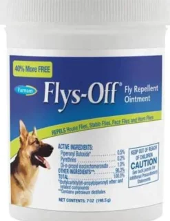 Farnam Flys Off Fly Repellent Dog & Horse Ointment 7-oz