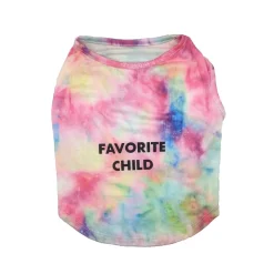 Fashion Pet Cosmo Favorite Child Tee Tie-Dye Large