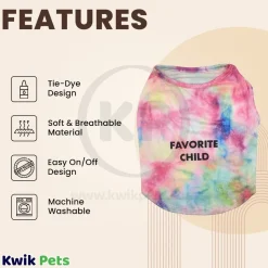 Fashion Pet Cosmo Favorite Child Tee Tie-Dye Medium