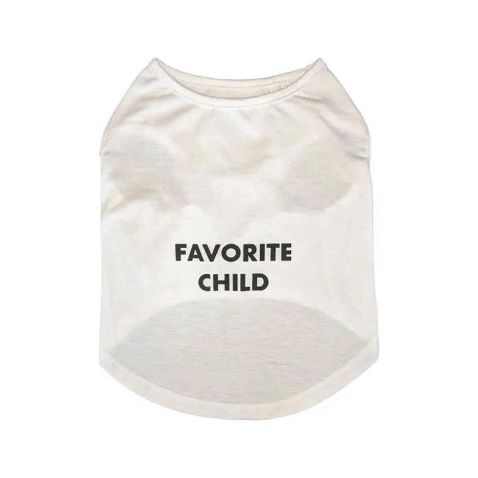 Fashion Pet Cosmo Favorite Child Tee White Large