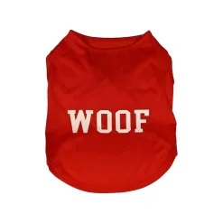 Fashion Pet Cosmo Woof Tee Red Large