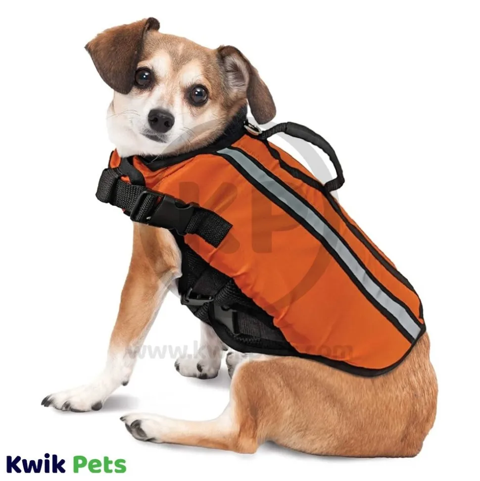 Fashion Pet Dog Life Vest Orange Large