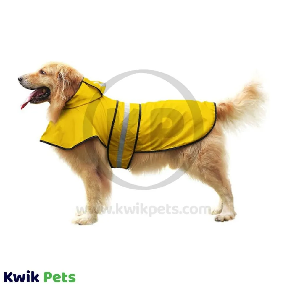 Fashion Pet Rainy Day Slicker Yellow Medium