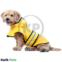 Fashion Pet Rainy Day Slicker Yellow Small