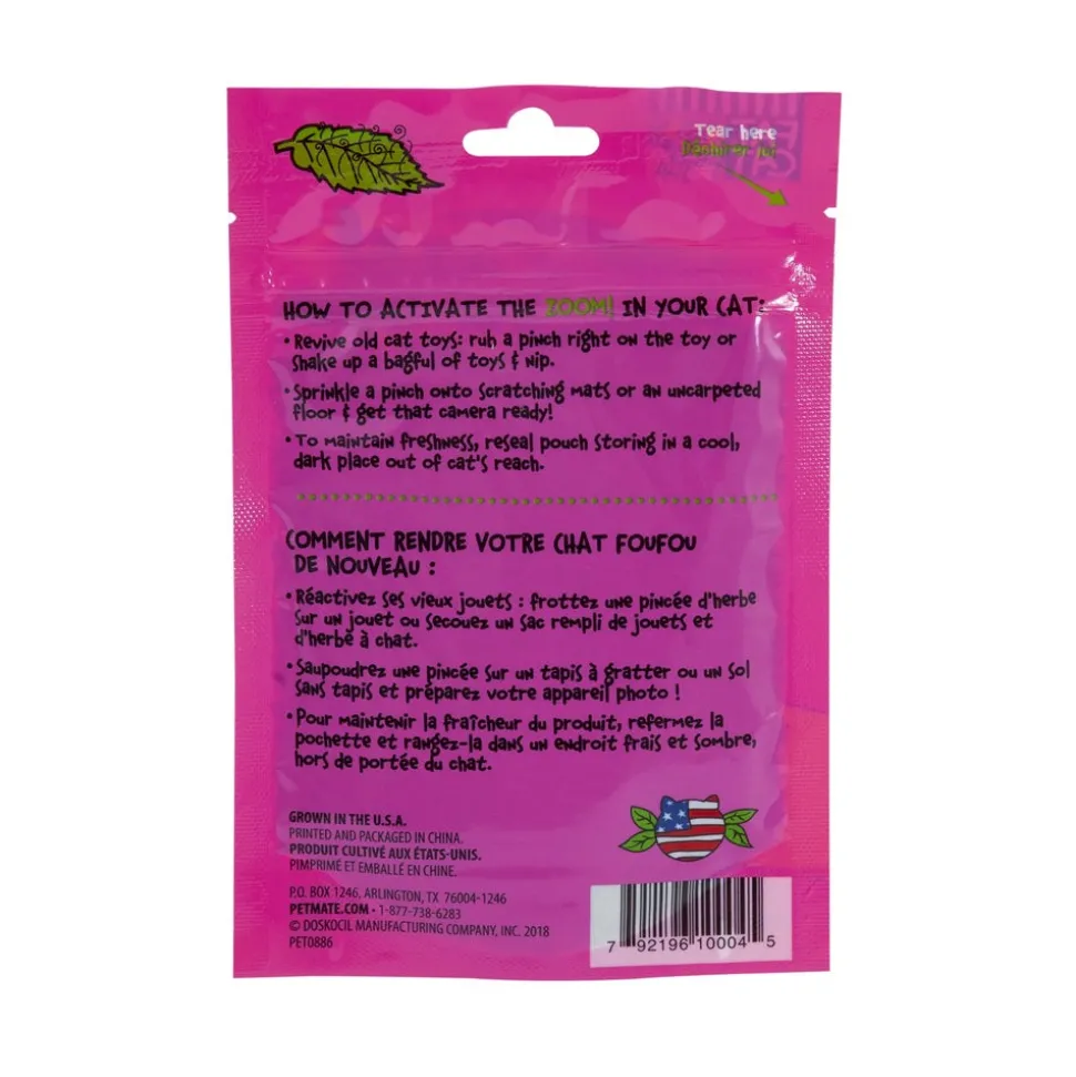 Fat Cat Zoom Around The Room High-Test Organic Catnip 0.5-oz