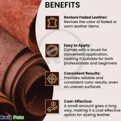 Fiebing’s Leather Dye Dark Brown 4-oz