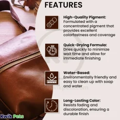 Fiebing’s Leather Dye Dark Brown 4-oz