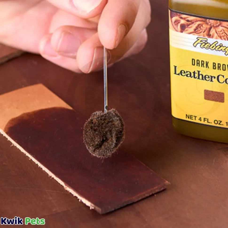 Fiebing’s Leather Dye Dark Brown 4-oz