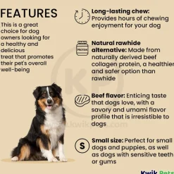 Fieldcrest Farms Nothin' To Hide Small Twist Stix Dog Treat Beef 10 Count