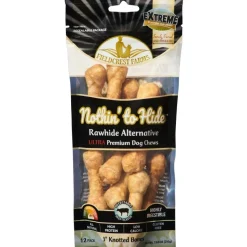 Fieldcrest Farms Nothin' To Hide Ultra Knotted Bone Dog Treat Beef 3 in 12 Count