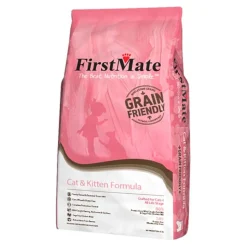 FirstMate Grain Friendly Cat & Kitten Formula Dry Cat Food Chicken & Ocean Fish 5-lb