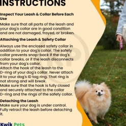 Flexi Classic Nylon Cord Dog Leash Black Large 16-ft Up To 132-lb