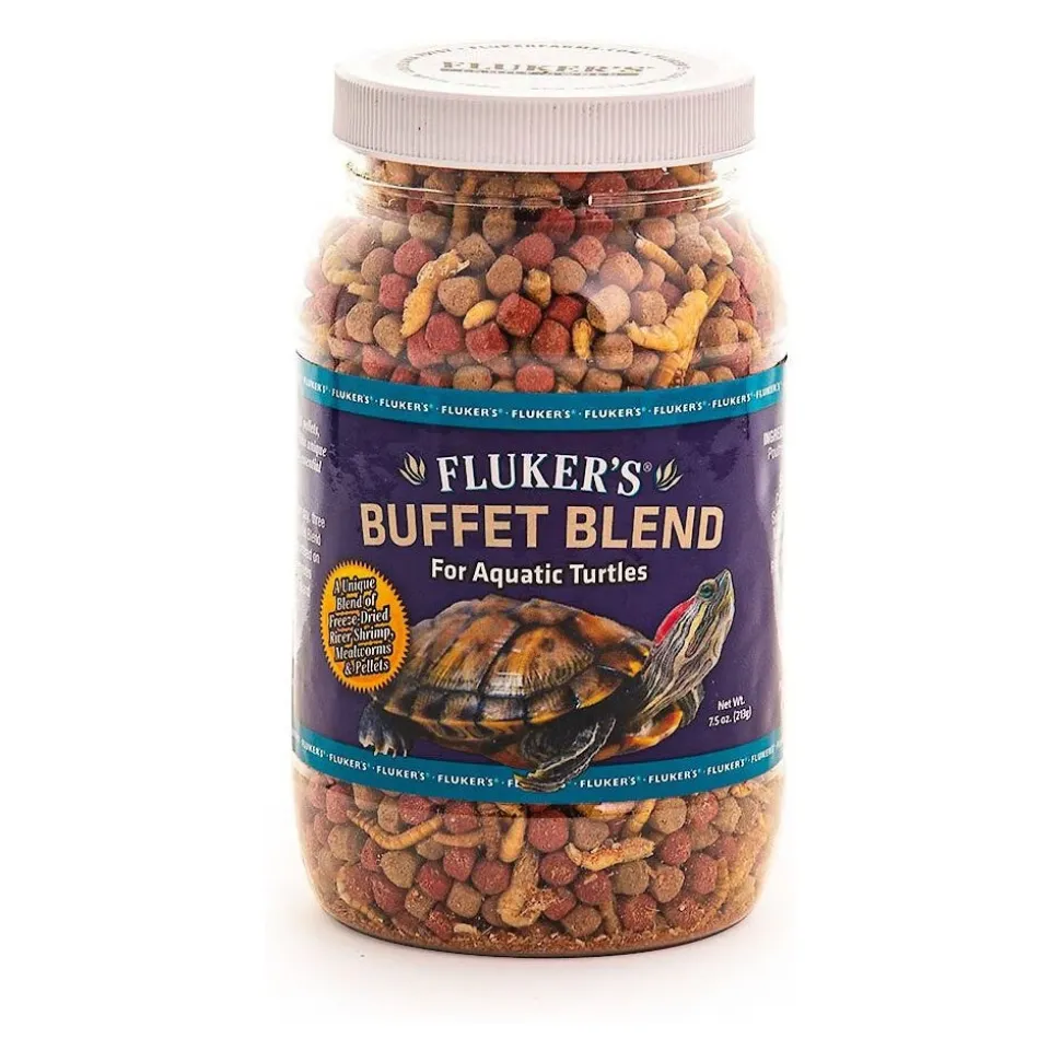 Fluker's Buffet Blend Aquatic Turtle Formula Freeze-Dried Food 7.5-oz
