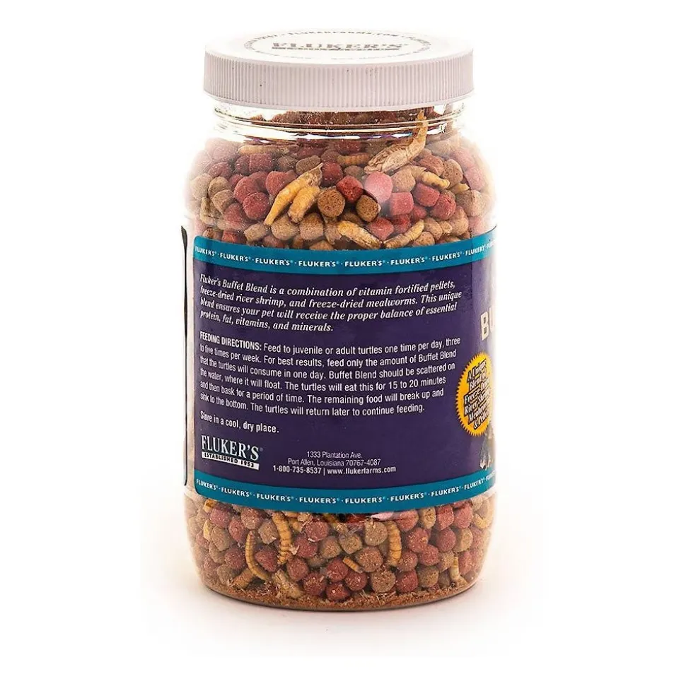 Fluker's Buffet Blend Aquatic Turtle Formula Freeze-Dried Food 7.5-oz