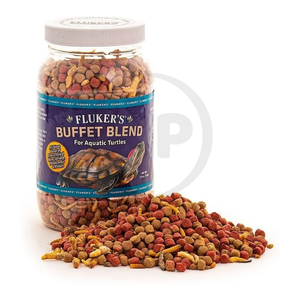 Fluker's Buffet Blend Aquatic Turtle Formula Freeze-Dried Food 7.5-oz